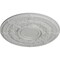 Ekena Millwork Dauphine Ceiling Medallion (Fits Canopies up to 13 1/4"), Hand-Painted Frost, 33 7/8"OD x 1 3/8"P CM33DAFRF - alternate 4